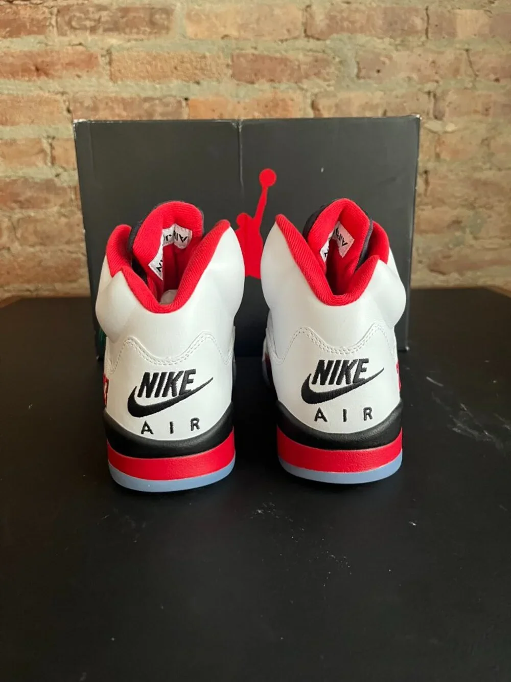 Air Jordan 5 Retro Fire Red Black Tongue 2025 Men's US 8 New